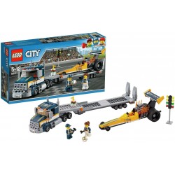 LEGO City 60151 - Great Vehicles Trasportatore di Dragster