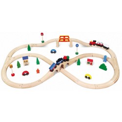 Ferrovia Midi in Legno Viga Toys