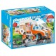 Playmobil City Life 70049 Ambulanza con Lampeggianti e Sirena dai 4 anni
