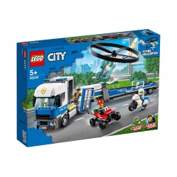 Lego City 60244 Trasportatore Di Elicotteri Della Polizia -