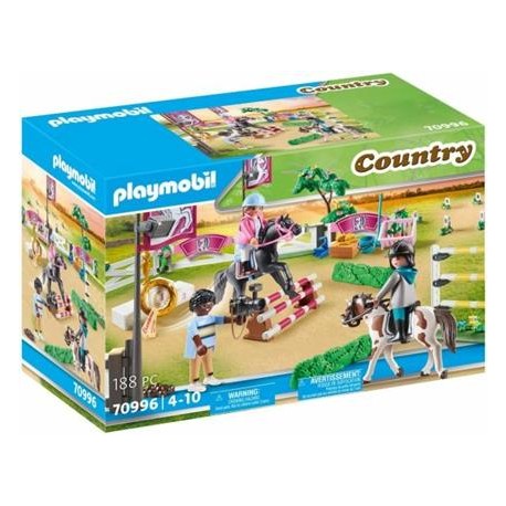Playmobil- Torneo di Equitazione, Multicolore, 70996