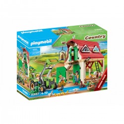 Playmobil Fattoria Con Trattore e Animali 70887