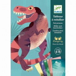 Dinosauri Jurassic. Quadri Da Decorare (DJ09518)