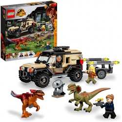 LEGO 76951 JURASSIC WORLD Trasporto del Piroraptor e del Dilofosauro
