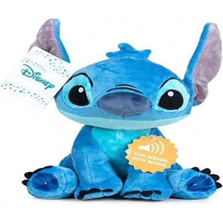 Disney Stitch Soft Peluche Con Suono 30cm